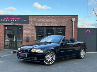 bmw serie 3 cab e46 330 ci / historique complet / etat exceptionnel / harman kardon / sièges électriques