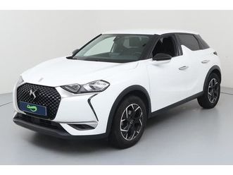 ds ds3 crossback 1.2 puretech 100 bvm6 so chic essence manuelle 2020 - 39 873 km