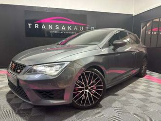 seat leon sc 2.0d tsi 290ch cupra dsg6 *** pack perf / suivi d'entretien ***