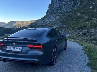 audi rs7 vollaustattung original audi matt grau lack canton grisons - tutti.ch