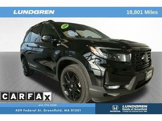 used 2024 honda passport black edition