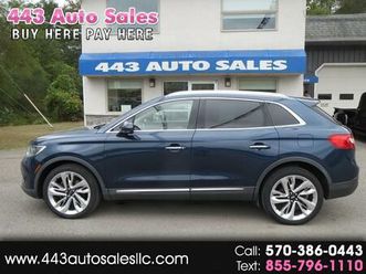 used 2017 lincoln mkx reserve