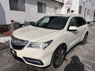 2016 acura mdx sh-awd w/tech 92k miles