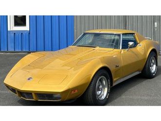1973 chevrolet corvette or automatique conduite à gauche...