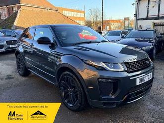 range rover evoque td4 hse dynamic lux