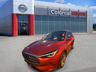 used 2022 infiniti qx50 sensory awd