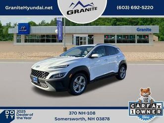 certified 2023 hyundai kona sel