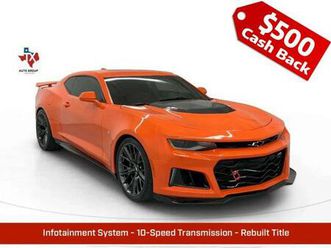 used 2020 chevrolet camaro zl1