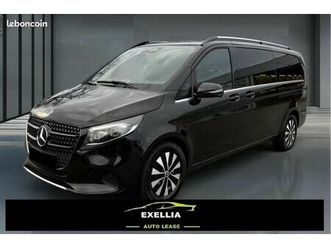 mercedes benz classe v 300 d 237 ch 4 matic facelift xl extralong 8 places, distronic, camera 360, portes électriques tva récupérable