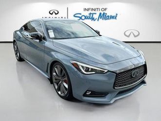 used 2021 infiniti q60 3.0t red sport 400