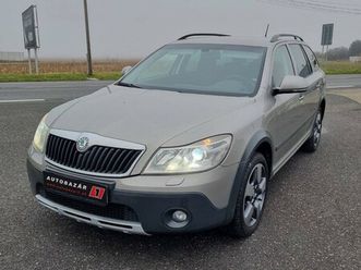škoda octavia combi 2.0 tdi cr dpf 4x4 scout