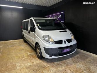 renault trafic 1.6 - 8v turbo/ 9places / rampe amovible