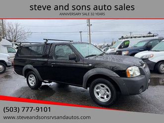 used 2001 nissan frontier xe