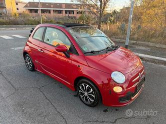 fiat 500 cabrio euro 5 65000km garanzia permute
