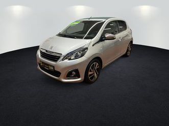 peugeot 108 top! collection shz+faltdach+carplay+