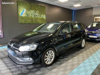 volkswagen polo v - 5 portes - phase 2 - 1.0 i 12v - 60 cv - finition lounge - garantie 12 mois