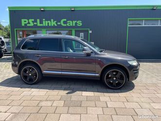volkswagen touareg 4.2 v8 fsi 349ch r-line - bva - carnet d'entretien - sièges electriques - suspension sport - régulateur - 150000km