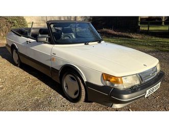 1991 saab 900 turbo 16s convertible automatic a vendre