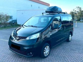 nissan nv200 1.5 dci 7 sitzer mit alufelgen & dachbox