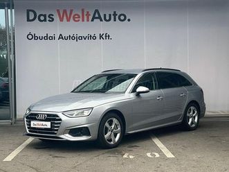 audi a4 avant 40 tdi advanced s-tronic áfá- s magyarországi ! újszerű ! kevés km ! vonóhorog!