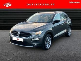 volkswagen t-roc 1.6 tdi 115ch lounge euro6d-t
