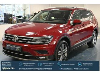 volkswagen tiguan allspace 2.0 tdi 190 dsg7 4motion carat exclusive / suivi complet vw