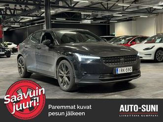 polestar 2 long range dual motor, 300kw, 78kwh - #korko 2,99% + kulut - #suomi-auto #lämpöpumppu #pilot&plus-paketti #adapt.vak #panoraama #h/k #360kamera #blis