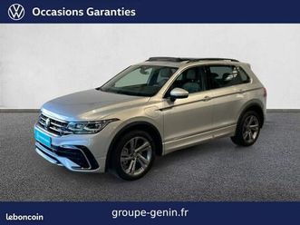 volkswagen tiguan 1.4 ehybrid 245ch dsg6 r-line