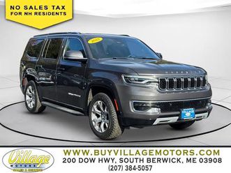 used 2022 jeep wagoneer series ii 4x4