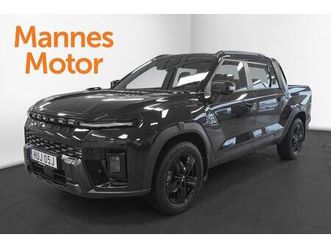 musso ev blackline 4x4 el 80,6kwh omgående leverans!