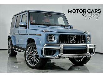 used 2025 mercedes-benz amg g 63 amg g 63-huge $220k msrp-china on red!