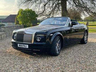 rolls royce 6.7 v12 453 bhp phantom drophead coupe auto