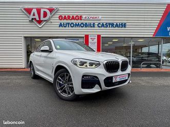 bmw x4 xdrive 30d 265 ch m sport francais 2eme main / attelage + 12 620 d options entretien full bmw