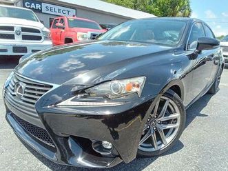used 2015 lexus is 250 crafted line