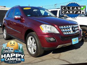 2009 mercedes ml 350 4-matic fully loaded leather nav super clean