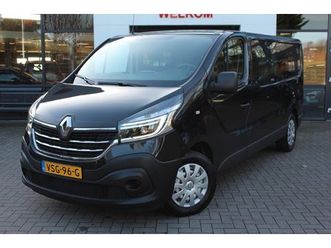renault trafic - l2h1 2.0 dci 145 pk comfort dubbele cabine navi, airco, trekhaak, laadruimte betimmert