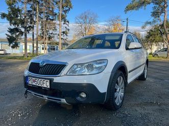 škoda octavia combi 2.0 tdi cr dpf 4x4 scout 103kw140hp m6