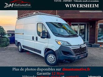 9.990 ht citroen jumper fg 33 l2h2 2.2 bluehdi 110 business climatisation gps radio aide stationnement gallerie aménagé révision & distribution tva recuperable