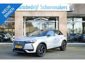 ds 3 crossback - e-tense performance line 50 kwh leer/alcantara carplay 360-camera dab cruise clima navi vo