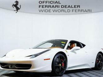 used 2012 ferrari 458 italia