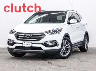 2017 hyundai santa fe sport 2.0t ultimate awd w/apple carplay &