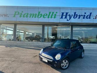 mini 1.6 16v one de luxe cabrio neopatentati