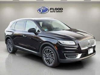 used 2019 lincoln nautilus reserve