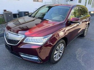2016 acura mdx sh-awd sport utility 4d 75k miles!