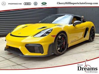 certified 2025 porsche 718 spyder rs