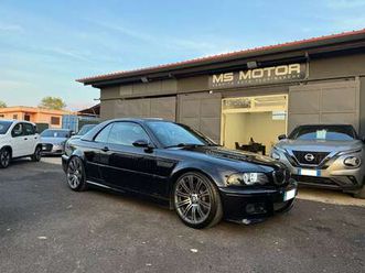 bmw m3 cabrio e46 cambio smg ii 343cv introvabile