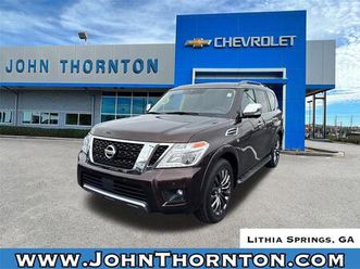 used 2020 nissan armada platinum