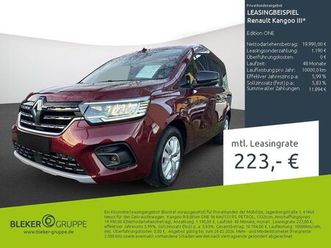 renault kangoo edition one