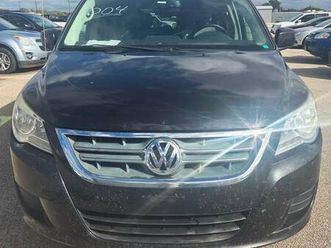 2012 vw routan se – leather, dvd, nav, 3rd row – clean title