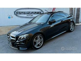 mercedes e 220 d 4matic coupe premium plus 2019